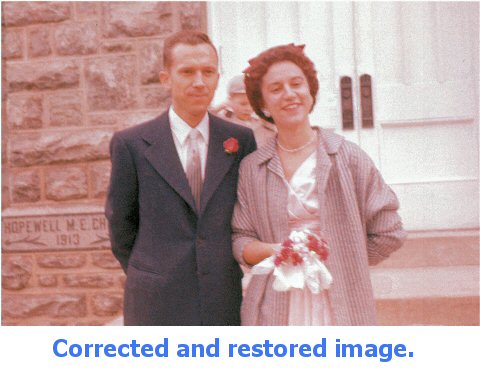 restored slide